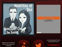 Tablet Screenshot of monstersoftalk.net